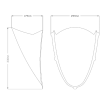 Ζελατίνα μοτοσυκλέτας Puig R-Racer Aprilia RS660 21-26, RS660 Factory 25-26 Smoke thumb