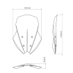 Ζελατίνα μοτοσυκλέτας Puig V-Techline Touring Yamaha N-Max 125 25-26 Clear Ζελατίνα μοτοσυκλέτας Puig V-Techline Touring Yamaha N-Max 125 25-26 Clear thumb