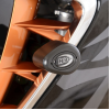 Προστατευτικά μανιτάρια μηχανής R&G RACING Aero Crash Protectors - Black Suzuki Hayabusa