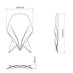 Ζελατίνα μοτοσυκλέτας Puig New Generation Touring KTM 990 Duke/R 24-26 Clear Ζελατίνα μοτοσυκλέτας Puig New Generation Touring KTM 990 Duke/R 24-26 Clear thumb