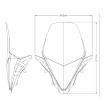 Ζελατίνα μηχανής Puig V-Tech Line Touring Honda PCX125 21-24 Smoke thumb