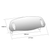 Ζελατίνα μηχανής Puig Clip-on 277x100mm Clear  - Ρυθμιζόμενη thumb