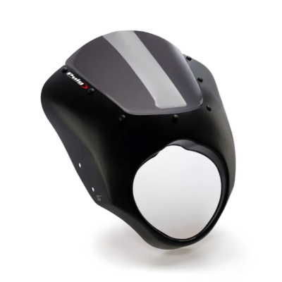 Ζελατίνα μηχανής Puig Dark Night Kawasaki EN650 VULCAN S 15-25 Dark Smoke