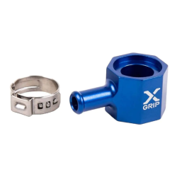 Ρακόρ ρεζερβουάρ καυσίμου X-Grip 2Τ KTM / Husqvarna / Gas-Gas Blue - ALUMINUM Ρακόρ ρεζερβουάρ καυσίμου X-Grip 2Τ KTM / Husqvarna / Gas-Gas Blue - ALUMINUM
