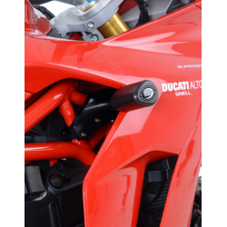 Προστατευτικά μανιτάρια μηχανής R&G RACING Aero Crash Protectors Black Non Drill Kit Ducati Supersport Προστατευτικά μανιτάρια μηχανής R&G RACING Aero Crash Protectors Black Non Drill Kit Ducati Supersport