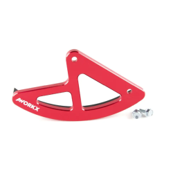 Προστατευτικό δισκόφρενου X-Grip AWORKX Suzuki RM-Z250/450 07-25, RM125/250 01-08 Red