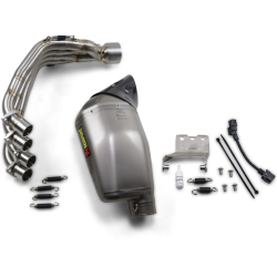 Ολόκληρο σύστημα εξάτμισης AKRAPOVIC RAC SS/TI CB650R Ολόκληρο σύστημα εξάτμισης AKRAPOVIC RAC SS/TI CB650R