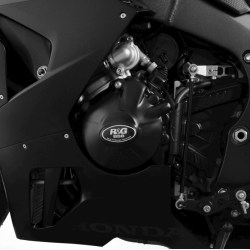 Προστατευτικό κάλυμμα κινητήρα R&G RACING Race Series - Left Crankcase Cover Black Honda CBR1000RR-R Fireblade SP