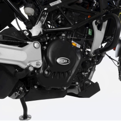 Προστατευτικό κάλυμμα κινητήρα R&G RACING Race Series Right Crankcase Protection Cover - Black Husqvarna Svartpilen 125 21-23