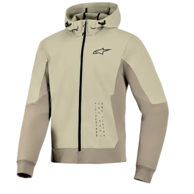 Ζακέτα μηχανής ALPINESTARS Radium Tech Hoodie MASTIC/ALUMINUM