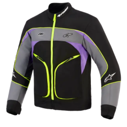 Μπουφάν μηχανής ALPINESTARS UNITE BLACK/ASPHALT/VIOLET Μπουφάν μηχανής ALPINESTARS UNITE BLACK/ASPHALT/VIOLET