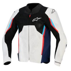 Μπουφάν μηχανής ALPINESTARS AST AIR V3 SILVER/BLUE/RED Μπουφάν μηχανής ALPINESTARS AST AIR V3 SILVER/BLUE/RED