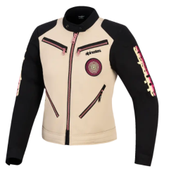 Γυναικείο μπουφάν μηχανής ALPINESTARS STELLA GRACE ALUMINUM/BLACK