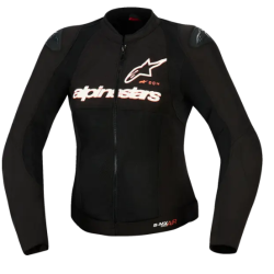 Γυναικείο μπουφάν μηχανής ALPINESTARS STELLA SMX AIR BLACK/WHITE/RED FLUO