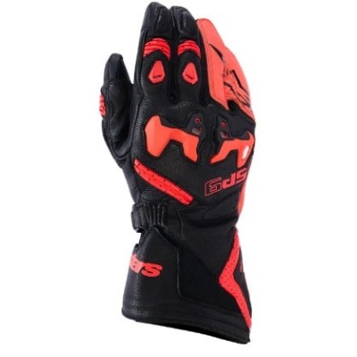Γάντια μηχανής ALPINESTARS SP-9 BLACK/RED FLUO