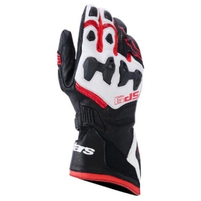 Γάντια μηχανής ALPINESTARS SP-9 BLACK/WHITE/RED