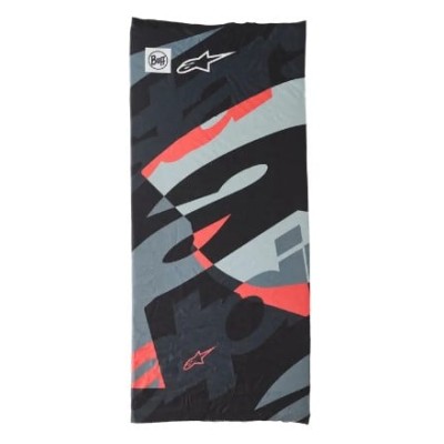 Περιλαίμιο αναβάτη ALPINESTARS BUFF MOGRESS BLACK/RED FLUO