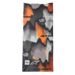 Περιλαίμιο αναβάτη ALPINESTARS BUFF NAZCA GRAY/ORANGE FLUO