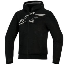 Ζακέτα μηχανής ALPINESTARS HOODIE CHROME SUPERAIR BLACK/GRAY/WH