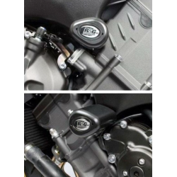Προστατευτικά μανιτάρια μηχανής R&G RACING Aero Crash Protectors Black Yamaha FZ1 / FZ8