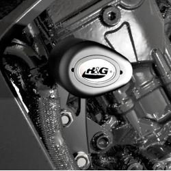 Προστατευτικά μανιτάρια μηχανής R&G RACING Aero Crash Protectors Black Honda CB 750 Hornet 23-26