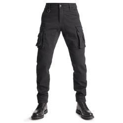 Παντελόνι μηχανής PANDO MOTO Desert Cargo Black Cordura®