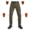 Παντελόνι μηχανής PANDO MOTO MARK OLIVE AAA Cordura® and Balistex® - SHORT Παντελόνι μηχανής PANDO MOTO MARK OLIVE AAA Cordura® and Balistex® - SHORT thumb