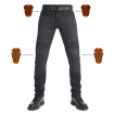 Παντελόνι μηχανής PANDO MOTO Karl Devil AAA+ Cordura® and Balistex® -SHORT thumb
