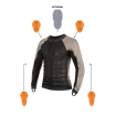 Μπουφάν μηχανής PANDO MOTO COMMANDO UH GREY thumb