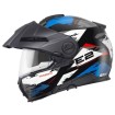 Κράνος μηχανής SCHUBERTH E2 TRIAL BLUE thumb