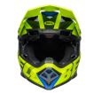 Κράνος motocross BELL Moto 10 Spherical - Sliced Matte/Gloss Retina/Blue thumb