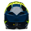 Κράνος motocross BELL Moto 10 Spherical - Sliced Matte/Gloss Retina/Blue thumb