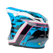 Κράνος motocross BELL MX-9 Mips - Breakdance Gloss Blue/Pink thumb