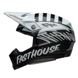 Κράνος motocross BELL Moto 10 Spherical - Fasthouse Mod Squad Gloss White/Black