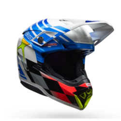 Κράνος motocross BELL Moto 10 Spherical - Pro Circuit 25 Gloss Blue/White