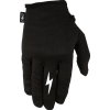 Γάντια μηχανής THRASHIN STEALTH LEATHER PALM BLACK