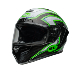 Κράνος μηχανής BELL Race Star DLX Flex - Xenon Gloss Black/Kryptonite