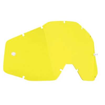 Φακός για μάσκα motocross FMF PowerBomb/PowerCore Goggle ANTI FOG YELLOW Φακός για μάσκα motocross FMF PowerBomb/PowerCore Goggle ANTI FOG YELLOW