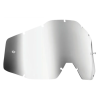 Φακός για μάσκα motocross FMF PowerBomb/PowerCore Goggle ANTI FOG SILVER MIRROR