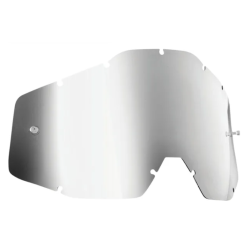 Φακός για μάσκα motocross FMF PowerBomb/PowerCore Goggle ANTI FOG SILVER MIRROR Φακός για μάσκα motocross FMF PowerBomb/PowerCore Goggle ANTI FOG SILVER MIRROR