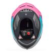 Κράνος μηχανής BELL Race Star DLX Flex - Fluid Green/Pink thumb