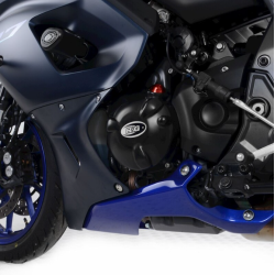 Προστατευτικό κάλυμμα κινητήρα R&G RACING Left Engine Case Protection Cover Yamaha MT07/Tenere700