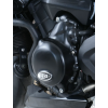 Προστατευτικό κάλυμμα κινητήρα R&G RACING Left Crankcase Protection Cover Black Triumph Daytona 675/ Speed Triple 675/765
