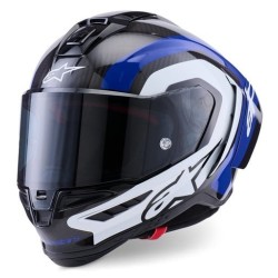 Κράνος μηχανής ALPINESTARS Supertech R10 Arius Black/White/Blue