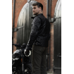 Μπουφάν μηχανής PANDO MOTO TWIN LEATHER BLACK thumb
