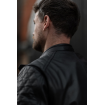 Μπουφάν μηχανής PANDO MOTO TWIN LEATHER BLACK thumb