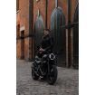 Μπουφάν μηχανής PANDO MOTO TWIN LEATHER BLACK thumb