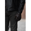 Μπουφάν μηχανής PANDO MOTO TWIN LEATHER BLACK thumb
