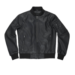 Μπουφάν μηχανής PANDO MOTO FALCON AVIATOR BLACK Μπουφάν μηχανής PANDO MOTO FALCON AVIATOR BLACK