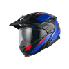 Κράνος μηχανής NEXX X.LIFECOUNTRY TERRA BLUE/RED MT